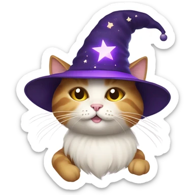 Cat wearing what sticker