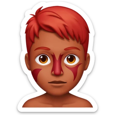 Descendants rise of red sticker