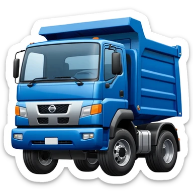 Nissan Dump Truck sticker