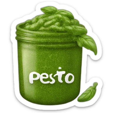 Pesto sticker