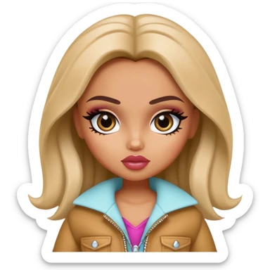 Bratz doll sticker