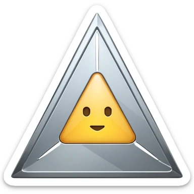 Triangle-blade came server  sticker