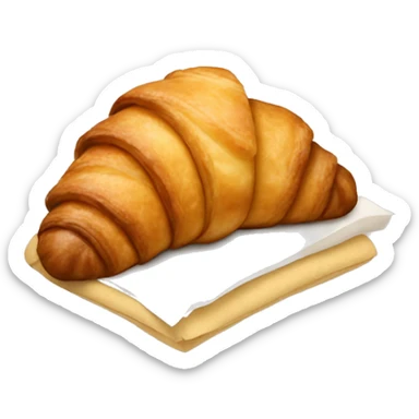 Croissant sticker