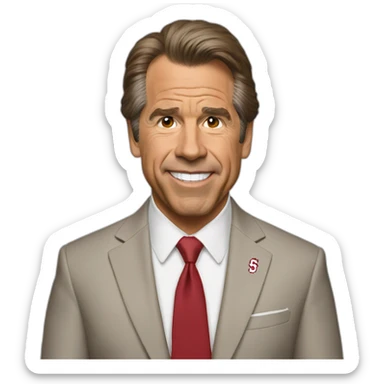 nick saban sticker