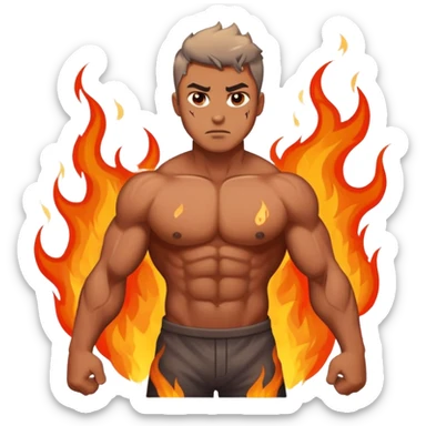 Rebirth of man sticker