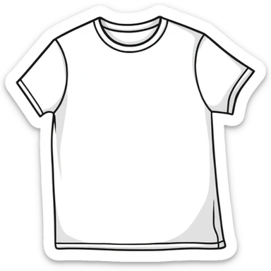 designer t-shirt sticker