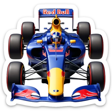 formula one redbull sticker
