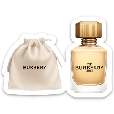 burberry her perfume sticker
