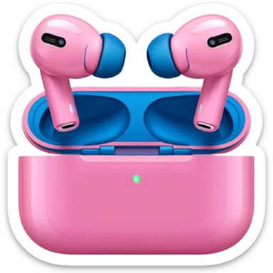 AirPods pro pink sticker