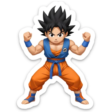 Goku dragon ball sticker