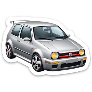 A GTI car sticker