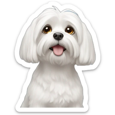 maltese  sticker