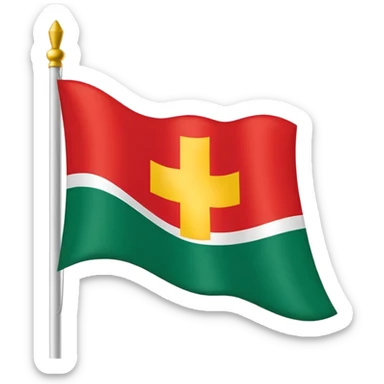 Emoji da bandeira de Pernambuco sticker