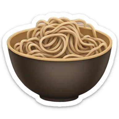 buckwheat soba noodles sticker