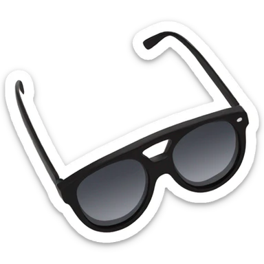 Doy whut sunglasses black and soda sticker