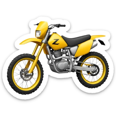 enduro bike sticker