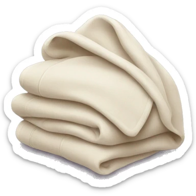 Cozy folded blanket sticker