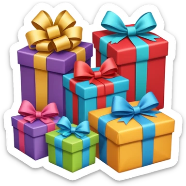 Presents sticker