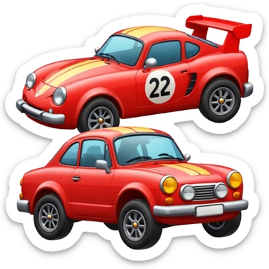 Hill climb racing 2 emojs sticker