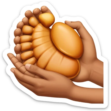 Palm in the stomach sticker