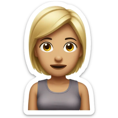 Girlfriend upset with groceries sticker