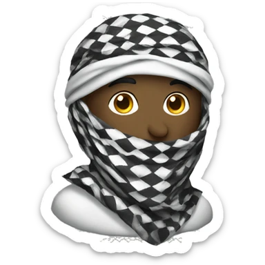 keffiyeh sticker
