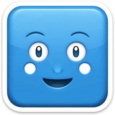 emoji q te pongo en lo q escribo has lo azul cuadrado ✅️ sticker