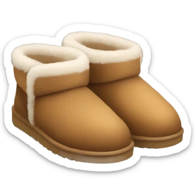UGG slippers  sticker