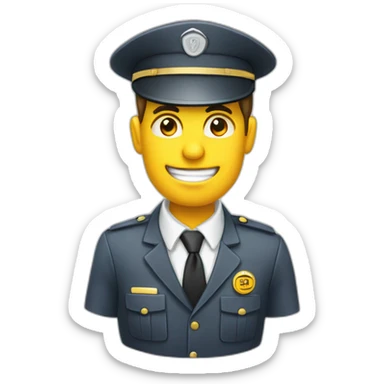 Guter Arbeiter büro sticker