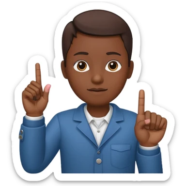 A yvl hand signal, it is commonly used by members of opium, a music company. Members are Playboi Carti, Ken Carson and Destroy Lonely. The signal is done by having the Thumb, pointer and Middle finger up and the index and pinky finger down. sticker