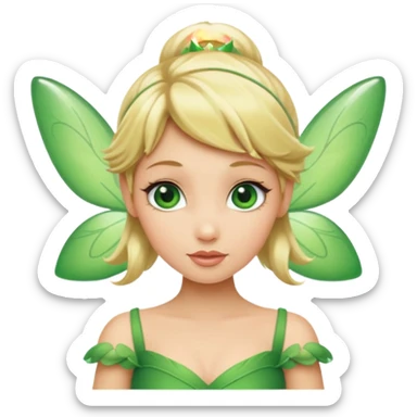 Tinkerbell princess sticker