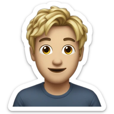 Michou the french youtuber sticker