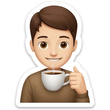 Enjoyed the catch up and the coffee sticker