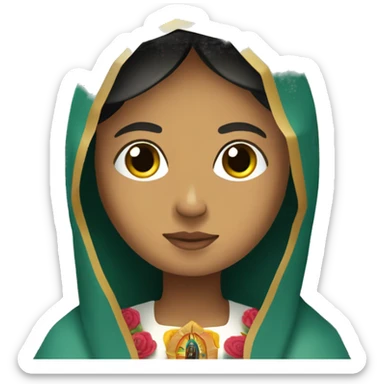 Our lady of Guadalupe  sticker