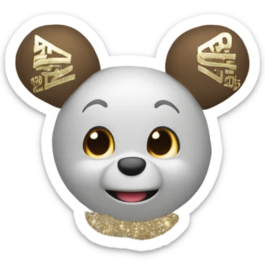 Happy new year 2025! ￼ sticker