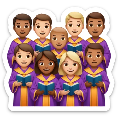 choir emoji sticker