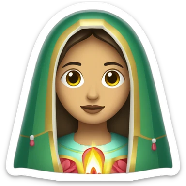 Virgen de Guadalupe sticker