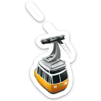 Bolivia mi teleferico cable car sticker