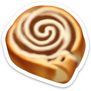Cinnamon roll sticker