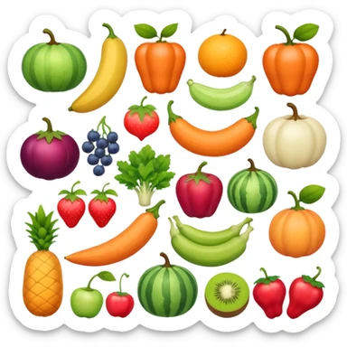 Weight loss menu sticker