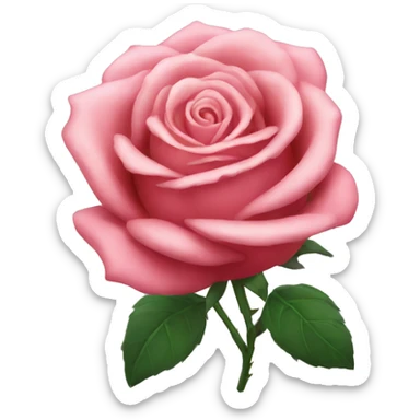 Rose sticker