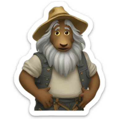 Gars qui fait des pompes sticker