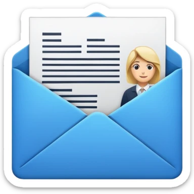 Confirmation CV Received Email + Candidate Handbook
 sticker