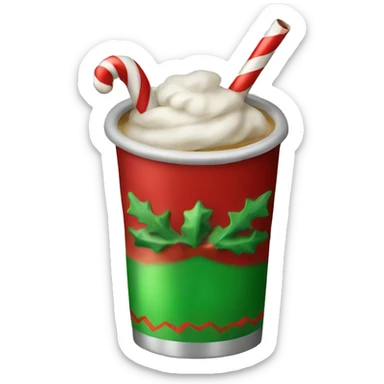 Christmas drink  sticker