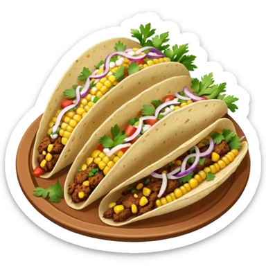 street tacos sticker