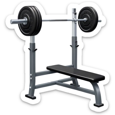 flat bench press sticker