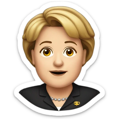 Angela Merkel sticker