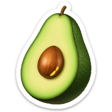 avocado doing 67 sticker