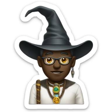 witchdoctor architect sticker