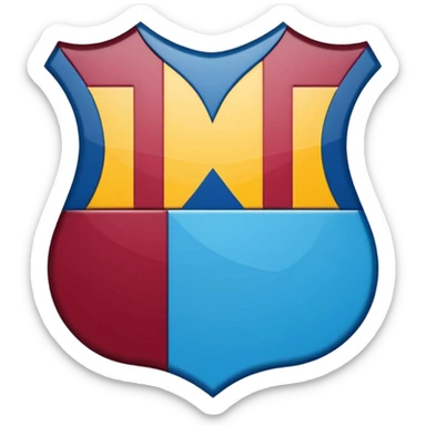 generate Barcelona logo  sticker